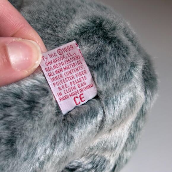 Rare Vintage 90s y2k TY Koala Bear Gray Stuffed Animal Plush Toy - 10"‎ - Picture 9 of 10